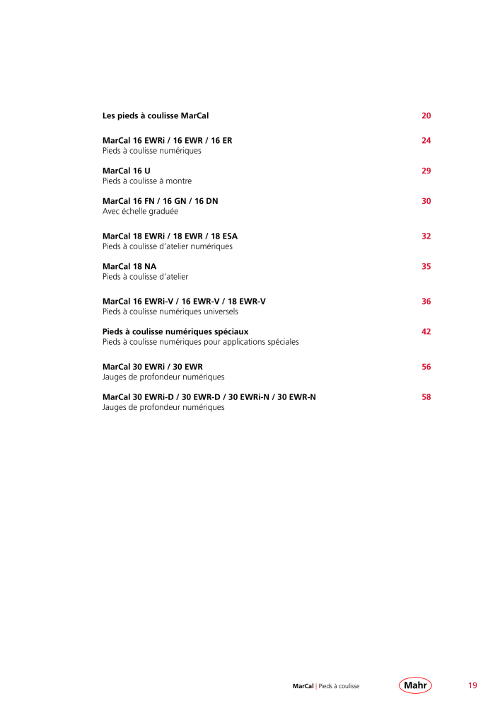 Mahr - catalogue principal Nb. : 20511 - Page 23