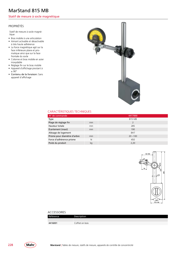 Mahr - catalogue principal NO.: 20511 - Page 232