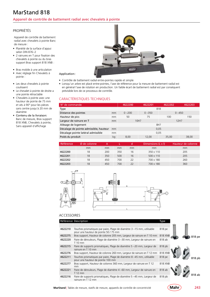 Mahr - catalogue principal Nb. : 20511 - Page 247