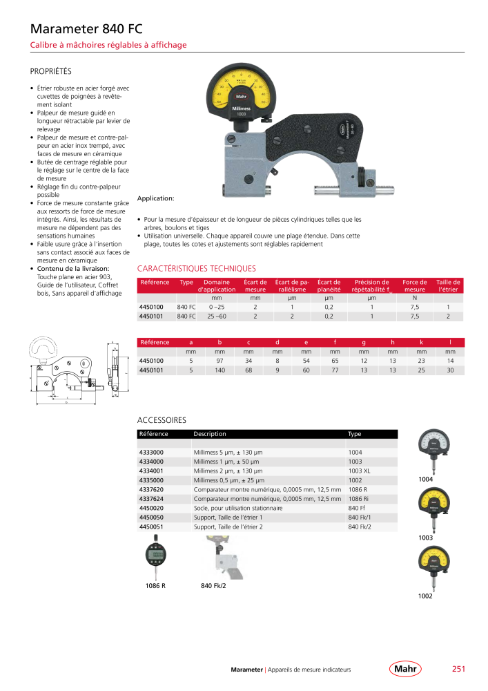 Mahr - catalogue principal NO.: 20511 - Page 255