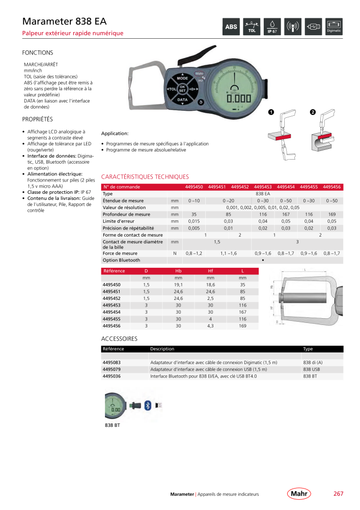 Mahr - catalogue principal Nb. : 20511 - Page 271