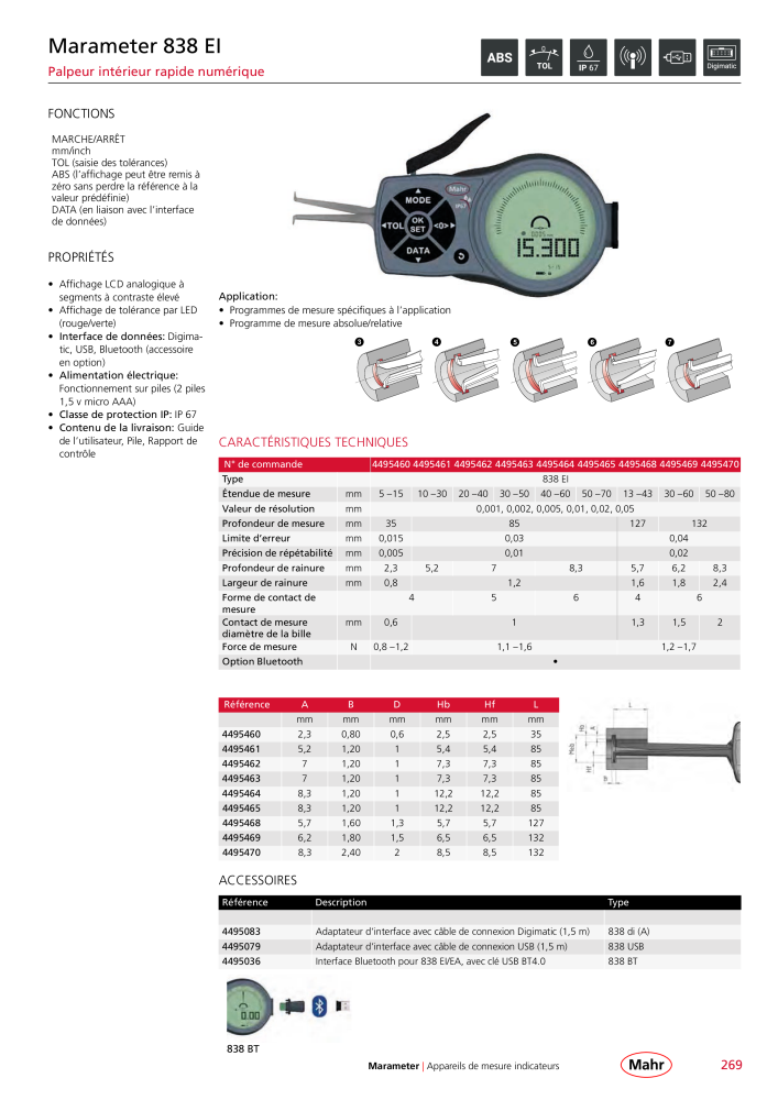 Mahr - catalogue principal NO.: 20511 - Page 273