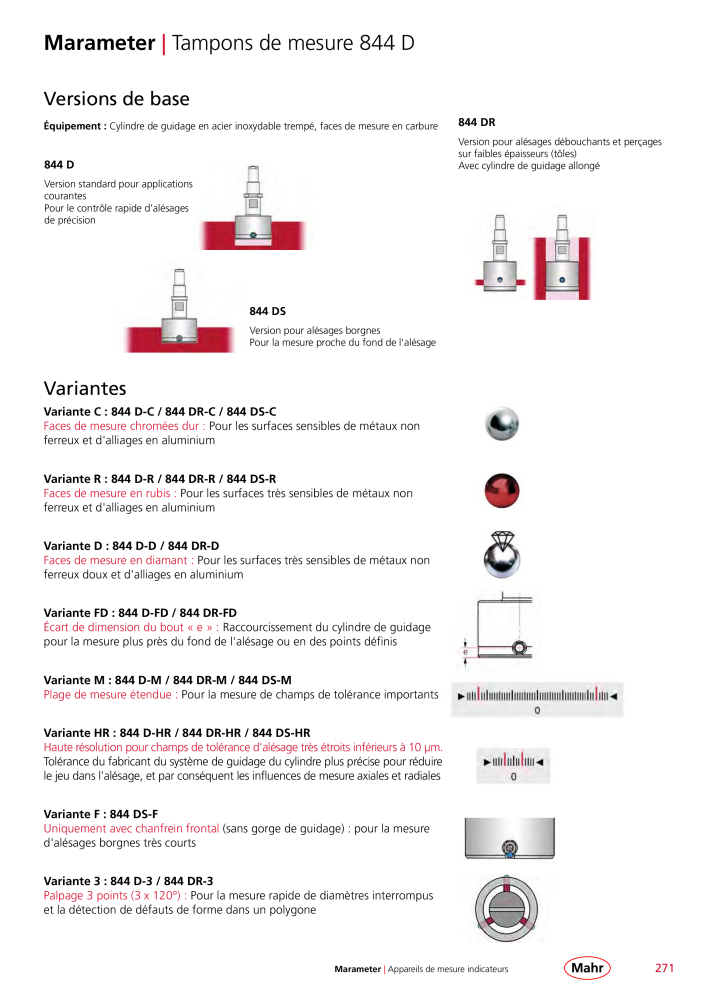 Mahr - catalogue principal Nb. : 20511 - Page 275