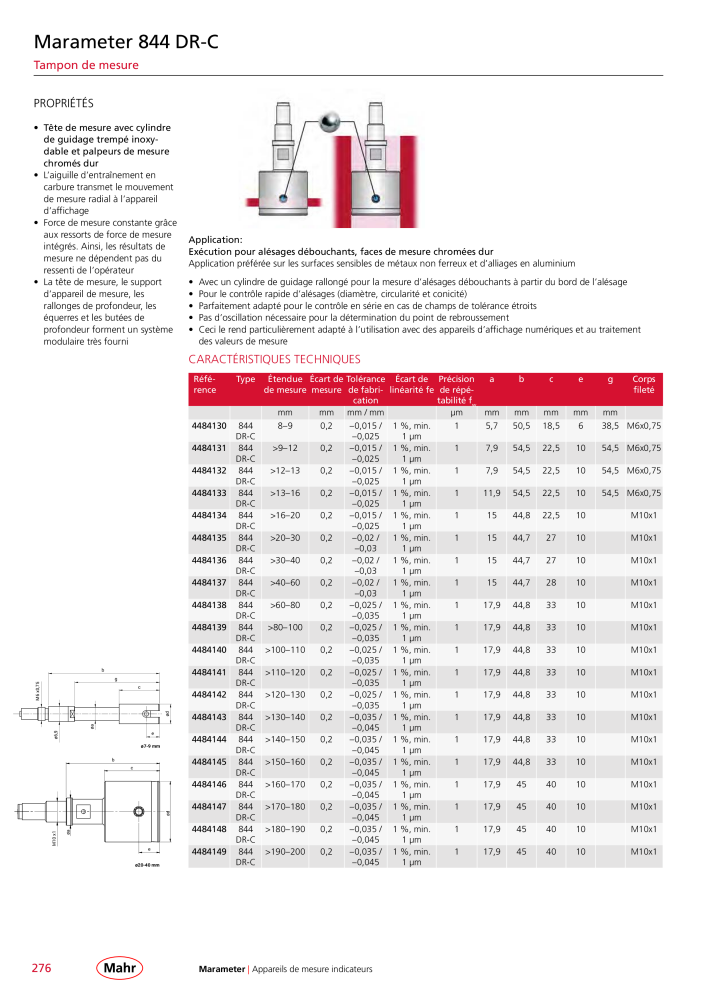 Mahr - catalogue principal Nb. : 20511 - Page 280