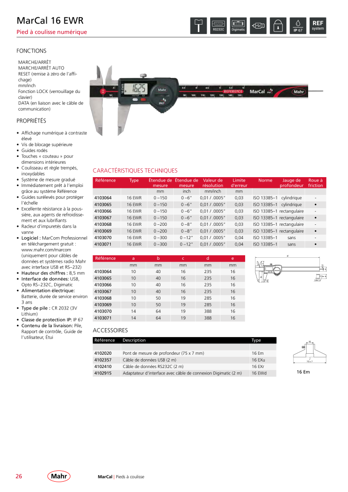 Mahr - catalogue principal NR.: 20511 - Strona 30