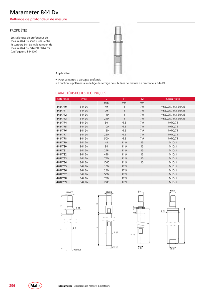 Mahr - catalogue principal Nb. : 20511 - Page 300