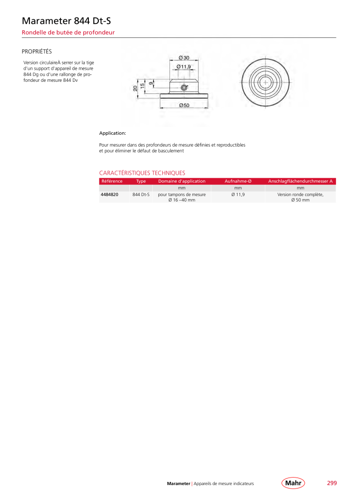 Mahr - catalogue principal Nb. : 20511 - Page 303