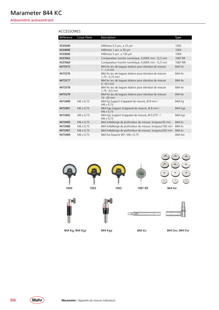 Mahr - catalogue principal NR.: 20511 - Strona 310