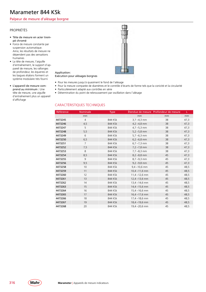 Mahr - catalogue principal Nb. : 20511 - Page 320