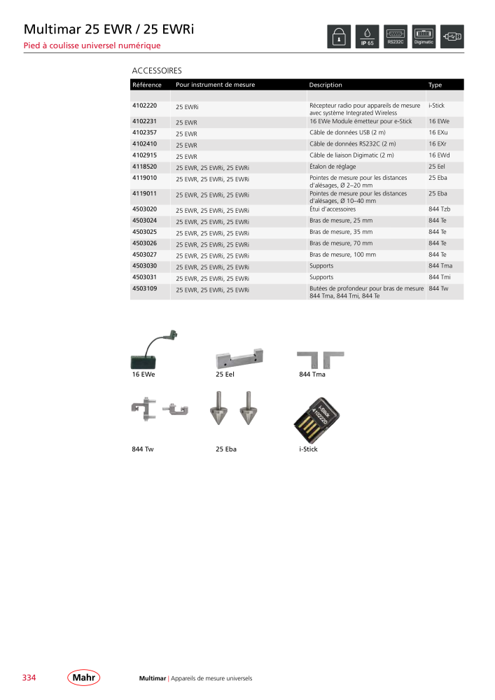 Mahr - catalogue principal NR.: 20511 - Strona 338