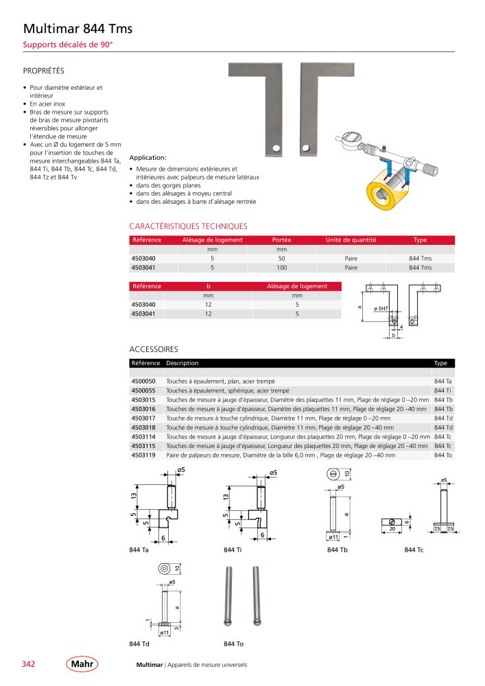 Mahr - catalogue principal NO.: 20511 - Page 346