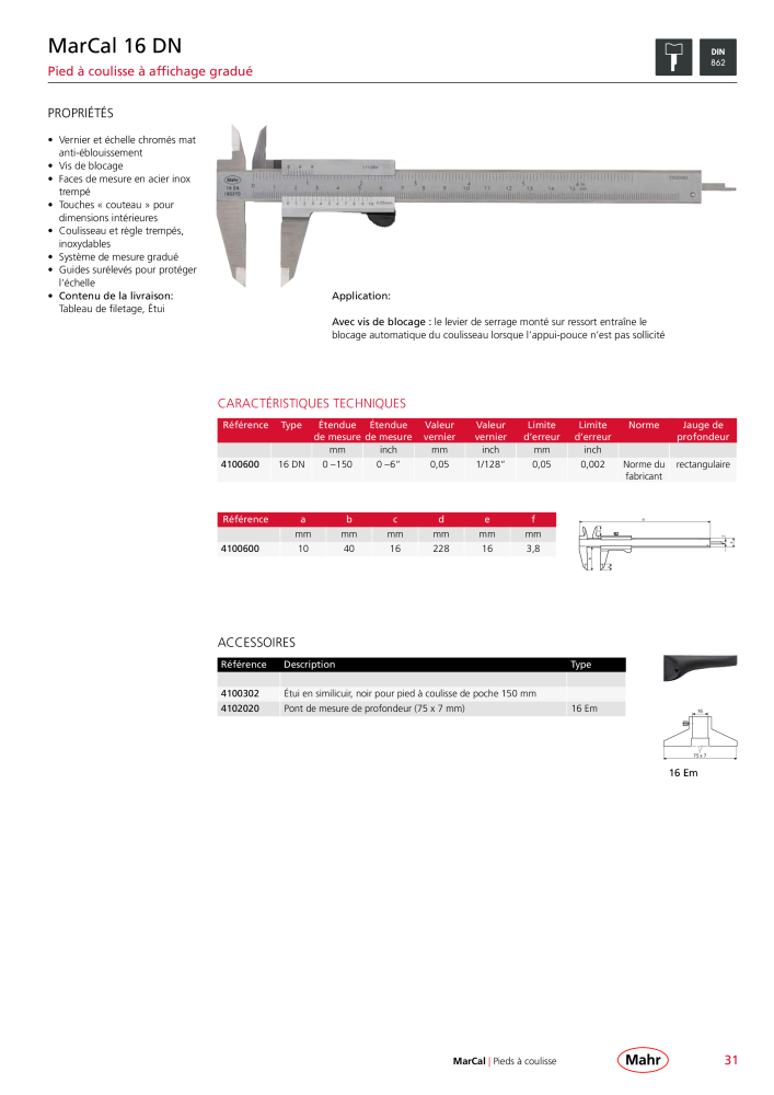 Mahr - catalogue principal Nb. : 20511 - Page 35