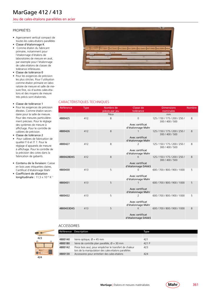 Mahr - catalogue principal Nb. : 20511 - Page 365