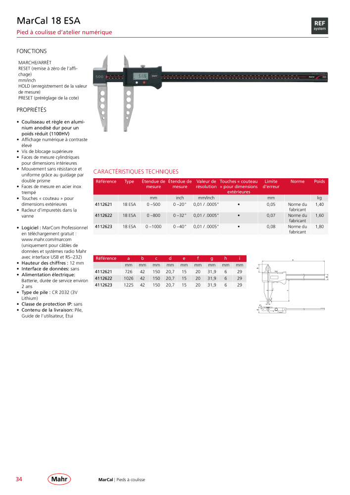 Mahr - catalogue principal Nb. : 20511 - Page 38