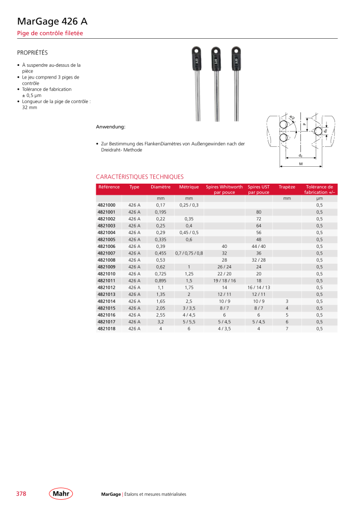 Mahr - catalogue principal Nb. : 20511 - Page 382