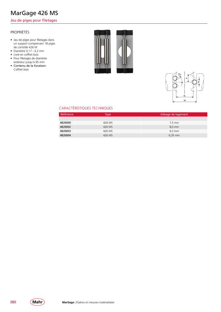 Mahr - catalogue principal Nb. : 20511 - Page 384