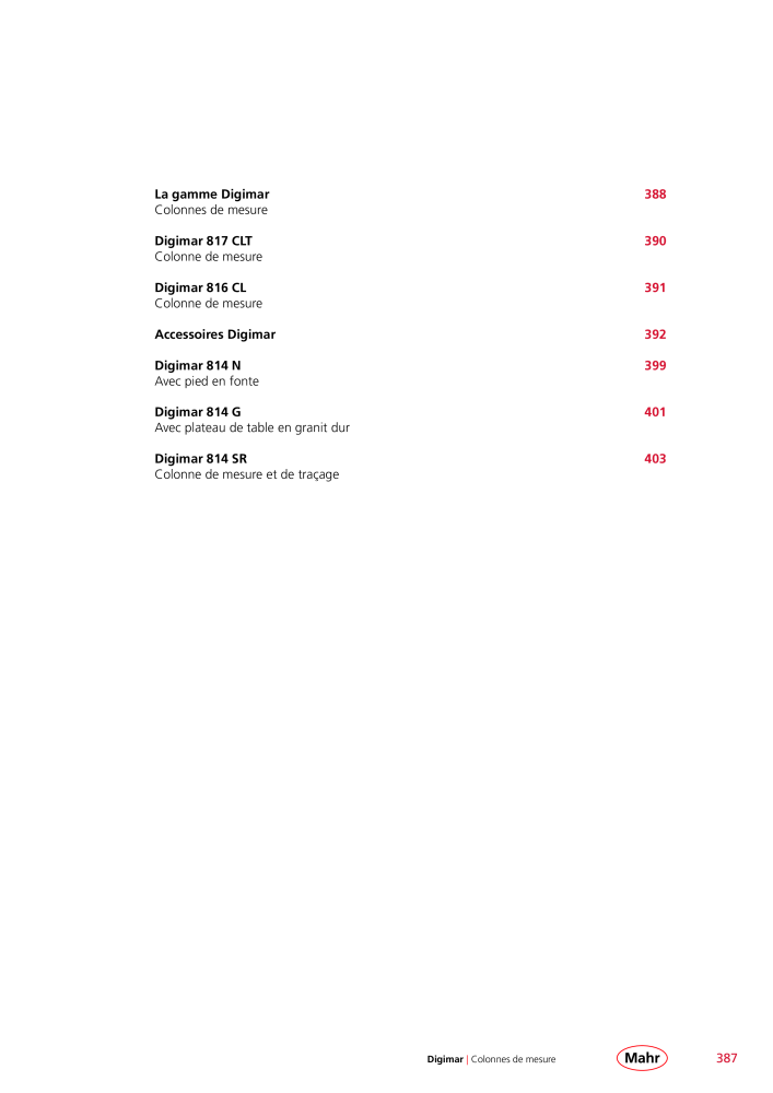 Mahr - catalogue principal Č. 20511 - Strana 391