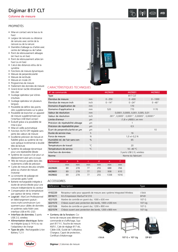 Mahr - catalogue principal Nb. : 20511 - Page 394