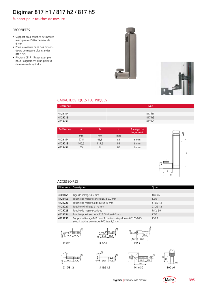 Mahr - catalogue principal Nb. : 20511 - Page 399