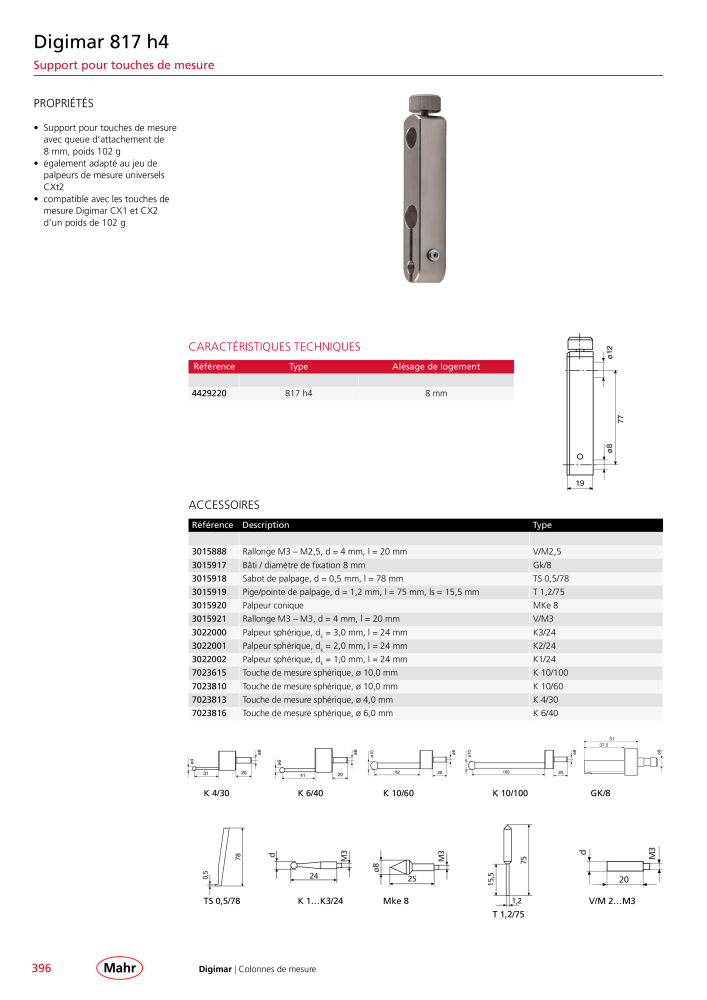 Mahr - catalogue principal Nb. : 20511 - Page 400