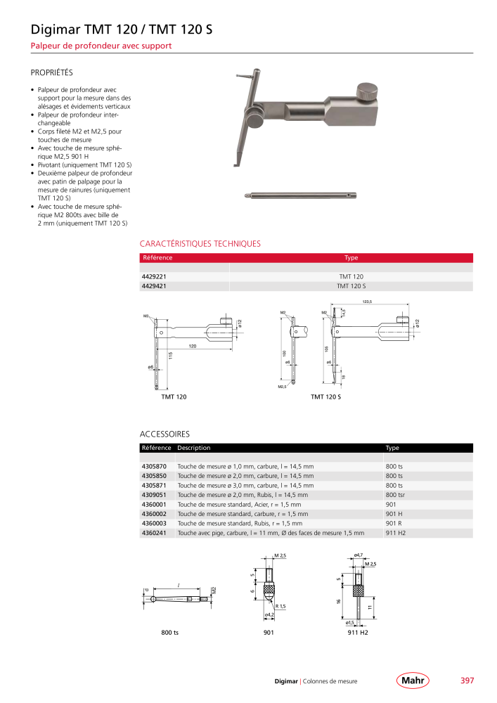 Mahr - catalogue principal NO.: 20511 - Page 401