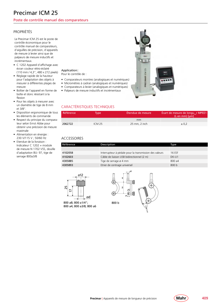 Mahr - catalogue principal Nb. : 20511 - Page 413