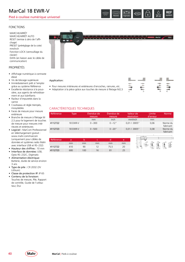 Mahr - catalogue principal Nb. : 20511 - Page 44