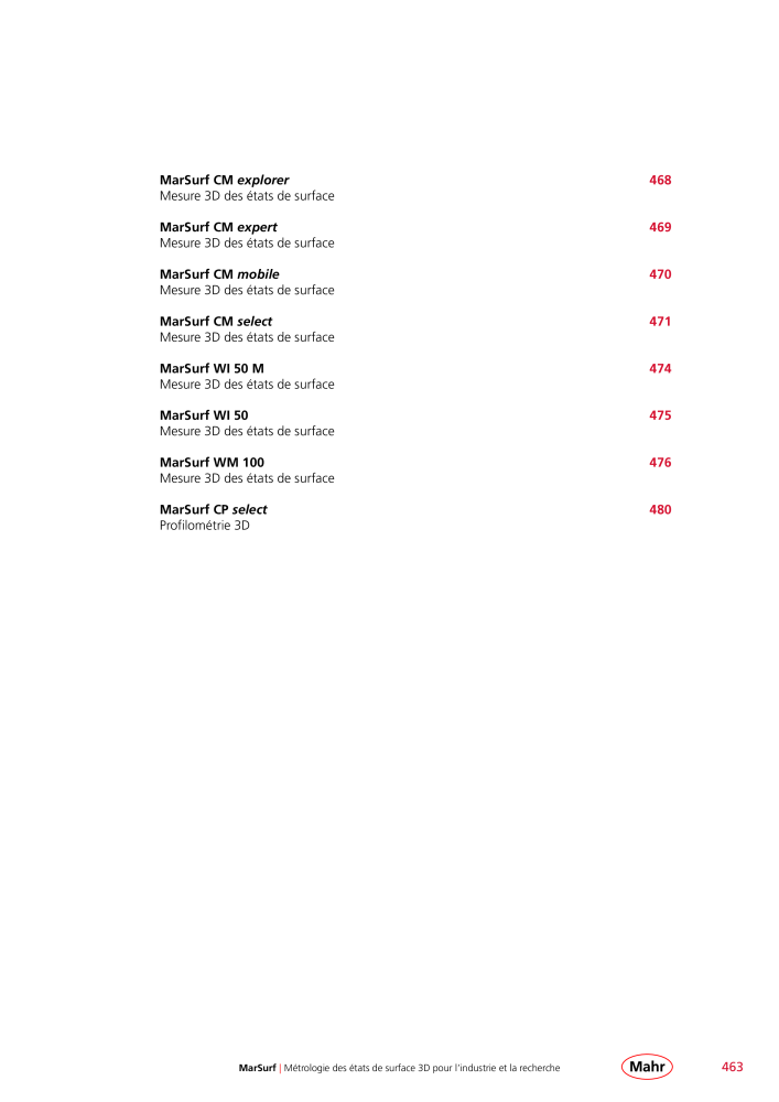 Mahr - catalogue principal Nb. : 20511 - Page 467