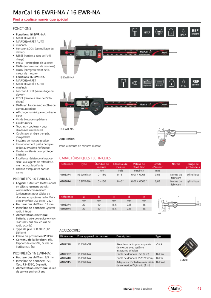 Mahr - catalogue principal NR.: 20511 - Seite 49