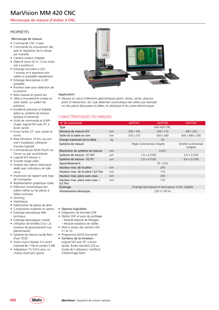 Mahr - catalogue principal Nb. : 20511 - Page 492