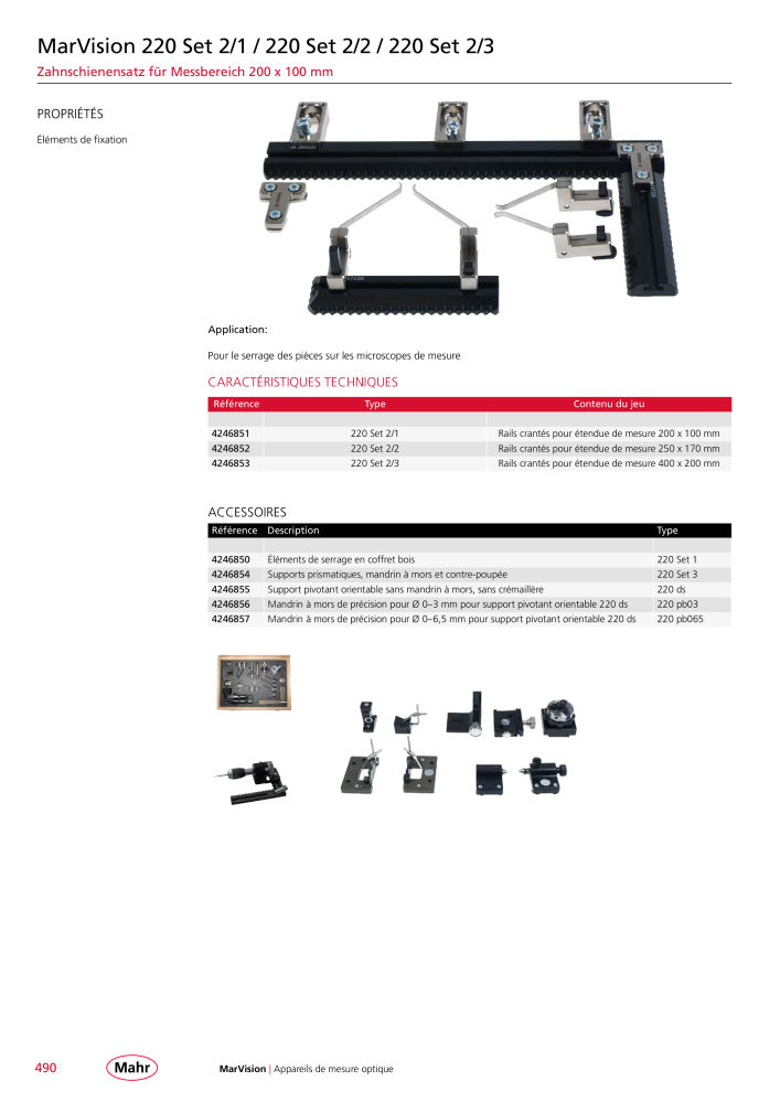 Mahr - catalogue principal NO.: 20511 - Page 494