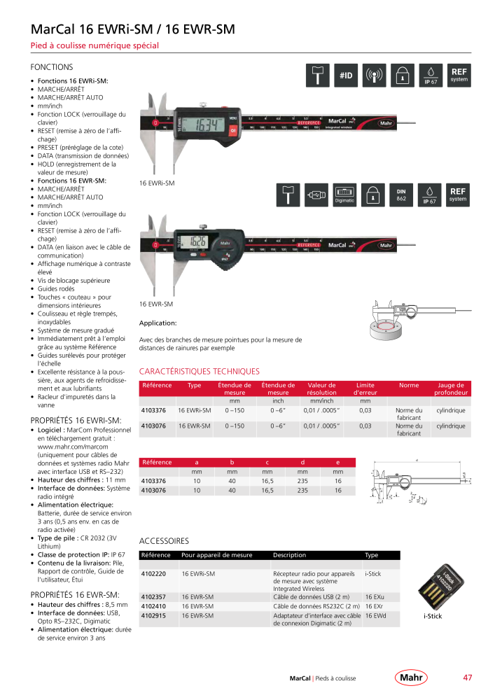 Mahr - catalogue principal Nb. : 20511 - Page 51