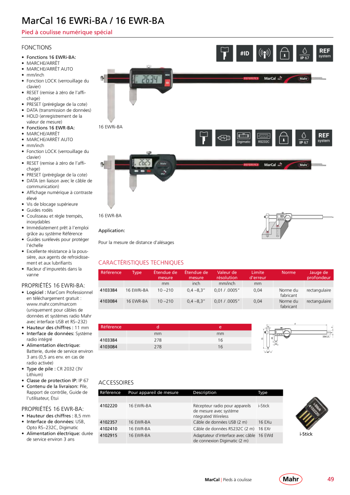 Mahr - catalogue principal NR.: 20511 - Seite 53