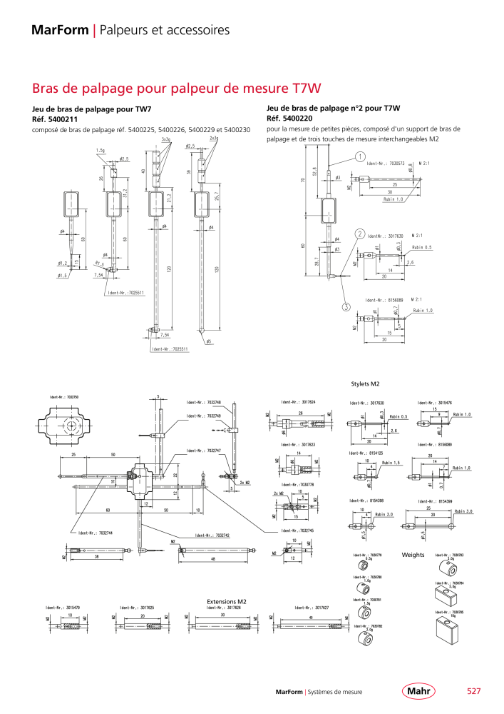 Mahr - catalogue principal Nb. : 20511 - Page 531