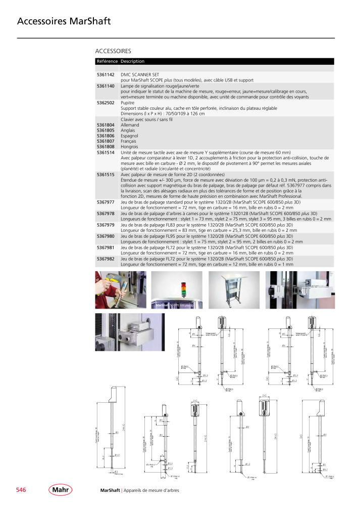 Mahr - catalogue principal Nb. : 20511 - Page 550