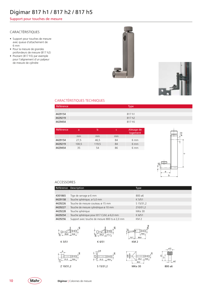 Mahr - catalogue principal NR.: 20511 - Strona 586