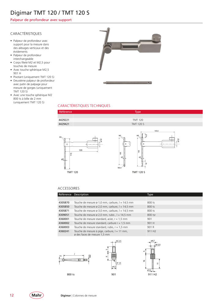 Mahr - catalogue principal NR.: 20511 - Seite 588