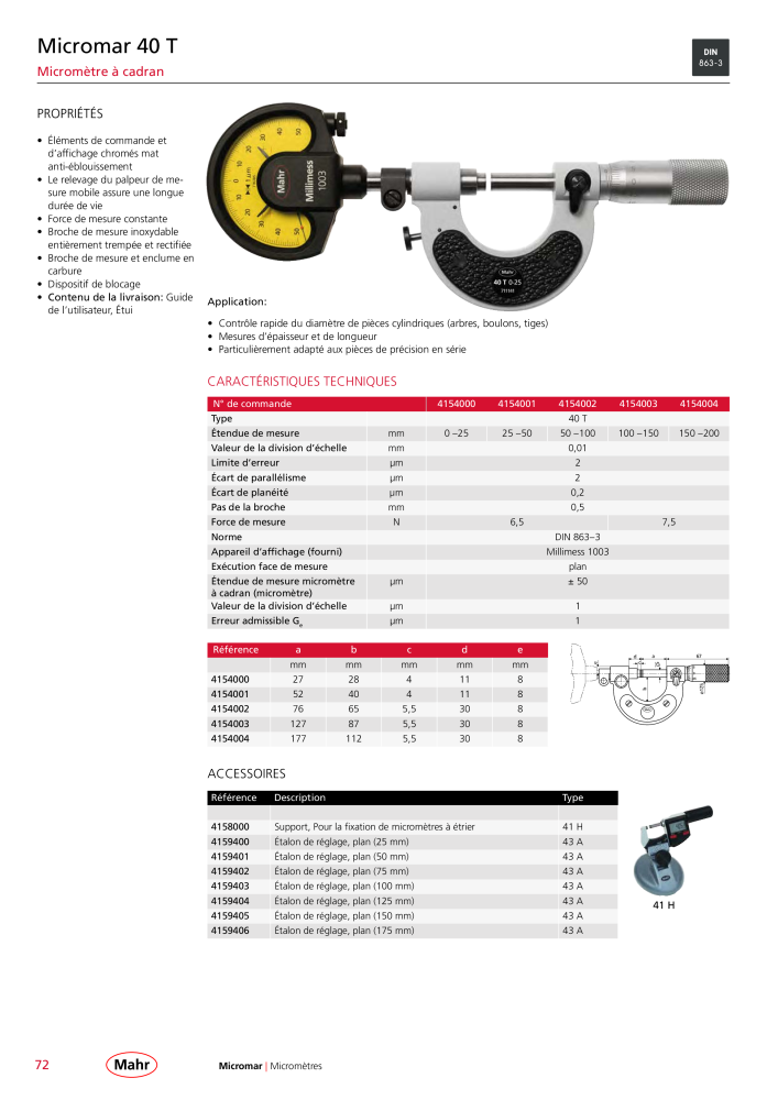 Mahr - catalogue principal Nb. : 20511 - Page 76