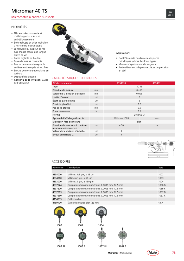 Mahr - catalogue principal NR.: 20511 - Strona 77