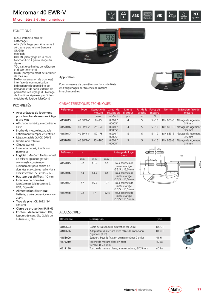 Mahr - catalogue principal NR.: 20511 - Strona 81