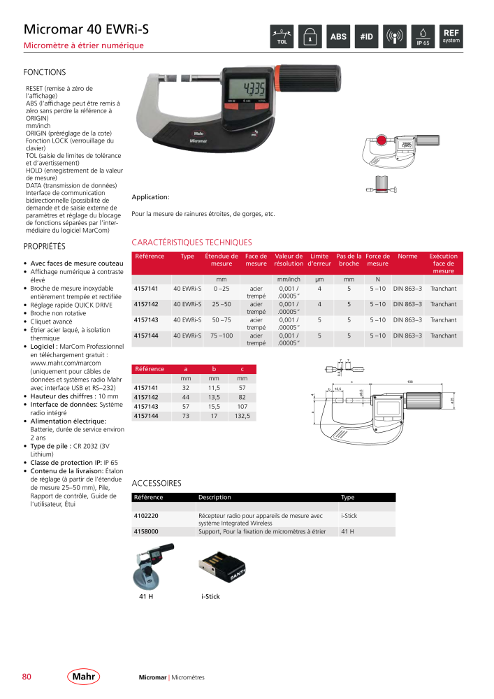 Mahr - catalogue principal Nb. : 20511 - Page 84