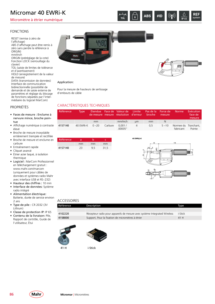 Mahr - catalogue principal Nb. : 20511 - Page 90