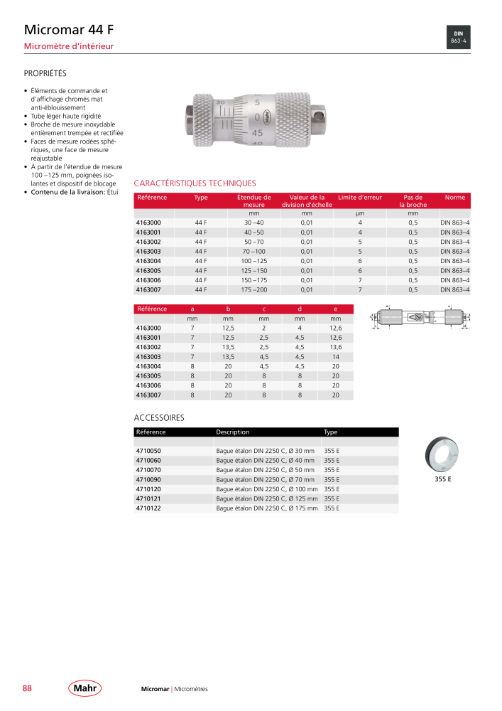 Mahr - catalogue principal Nb. : 20511 - Page 92