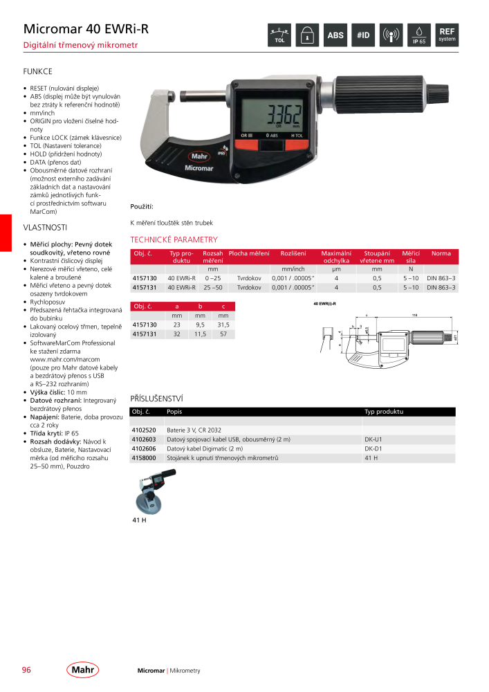 Mahr - hlavní katalog Č. 20512 - Strana 100