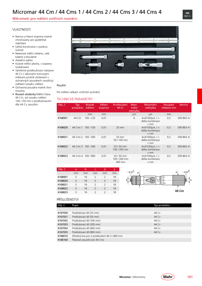 Mahr - hlavní katalog Č. 20512 - Strana 105