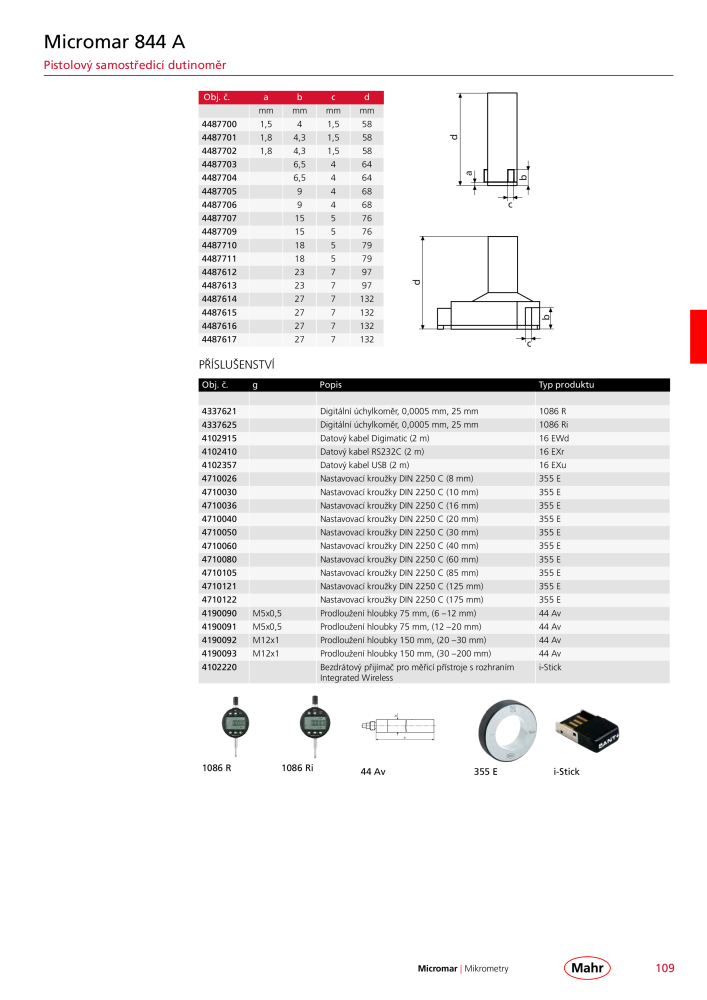 Mahr - hlavní katalog Č. 20512 - Strana 113