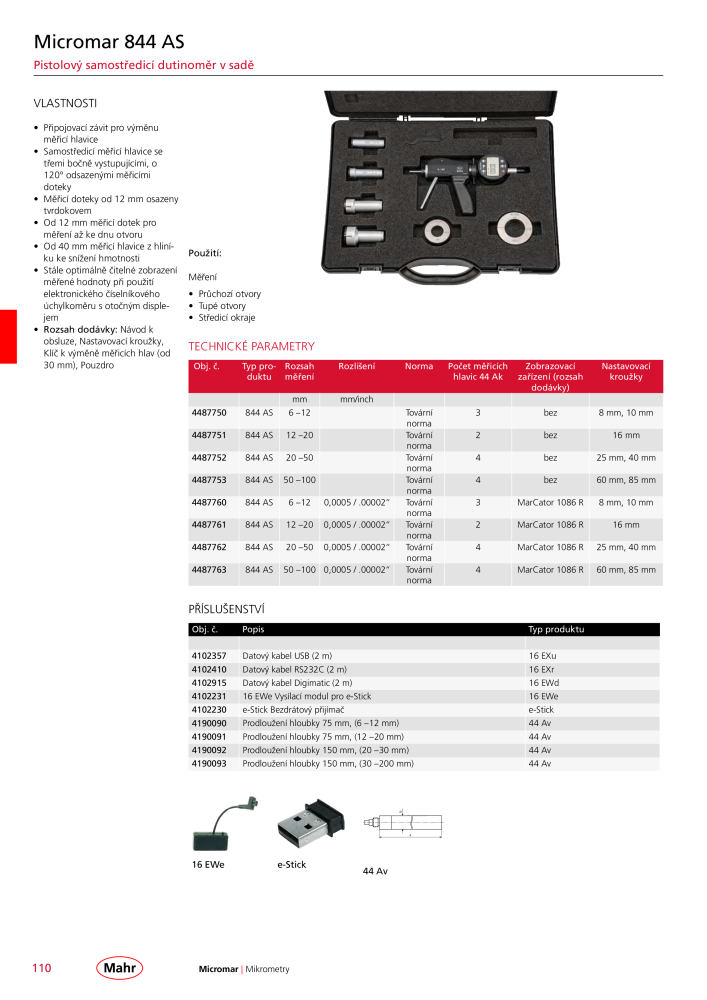 Mahr - hlavní katalog Č. 20512 - Strana 114