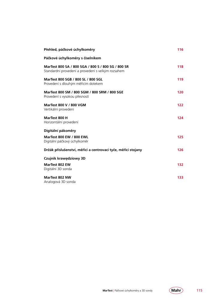 Mahr - hlavní katalog Č. 20512 - Strana 119