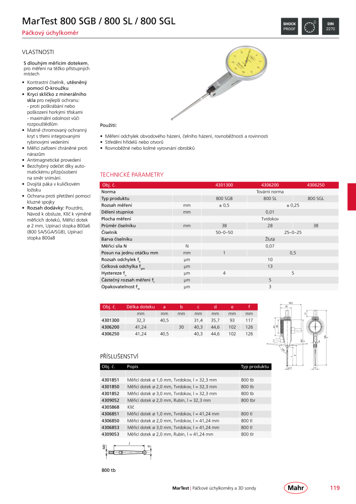 Mahr - hlavní katalog Č. 20512 - Strana 123