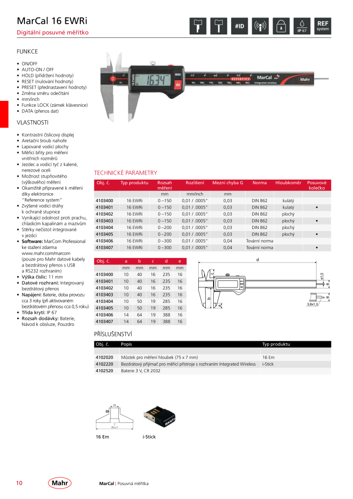 Mahr - hlavní katalog Č. 20512 - Strana 14